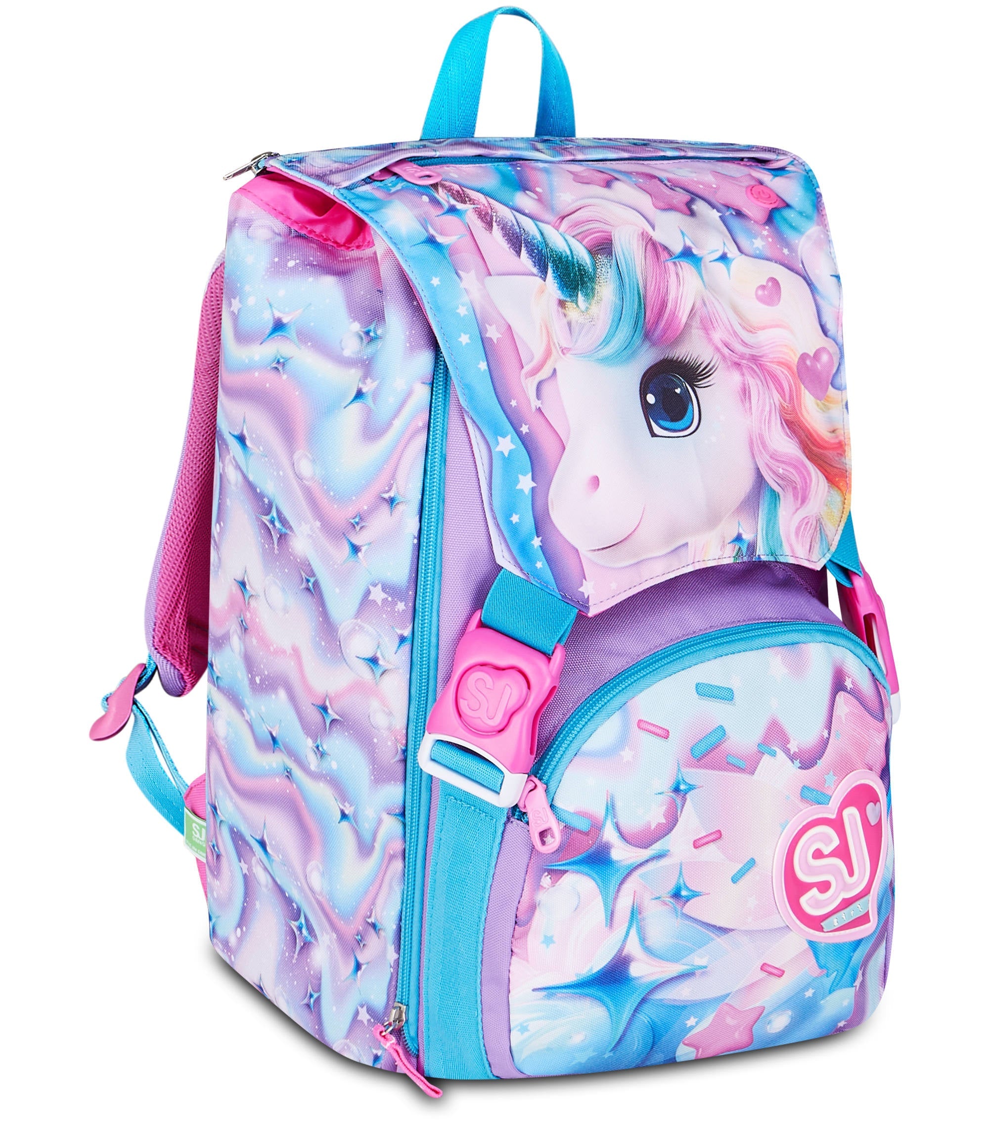 SJ Gang Zaino Estensibile Big Glow Led Unicorn Girl