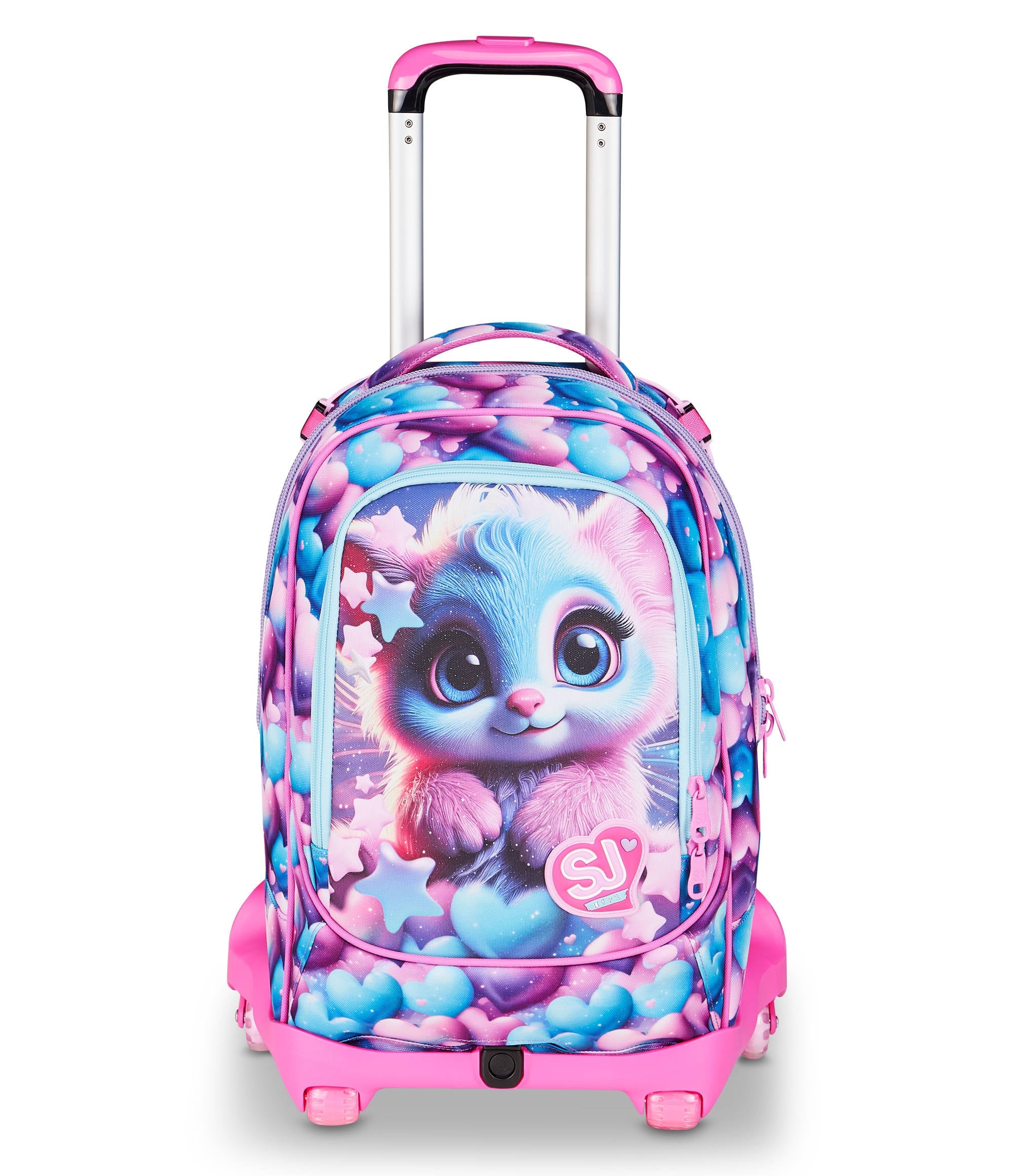 Trolley Seven SJ Gang Jack-8WD Magical Fantasy Girl – 8 Ruote 34 L Sganciabile | Scuola