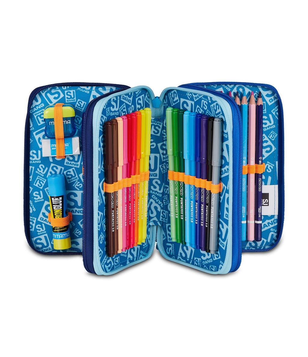 SJ Gang Astuccio 3 Zip Space Led Boy