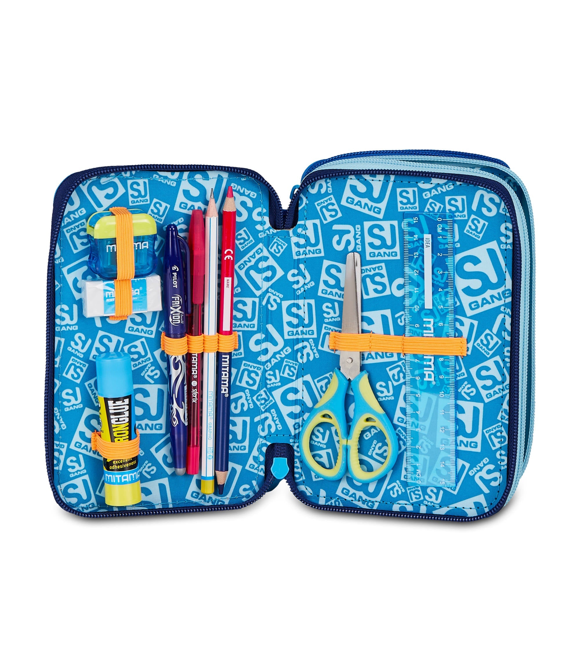 SJ Gang Astuccio 3 Zip Space Led Boy