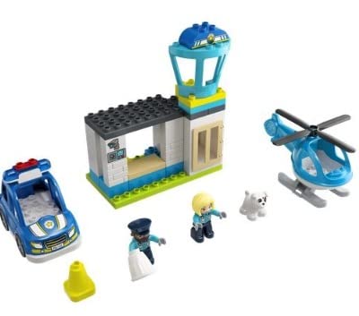 LEGO DUPLO 10959 Stazione di Polizia con Auto, Luci e Sirena – Dai 2 Anni