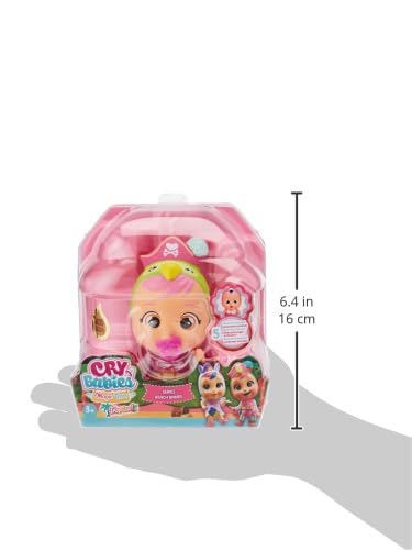 Cry Babies Magic Tears Tropical Beach Babies – Lora Da Collezione con Costume, 4 Accessori e Lacrime Dorate | Dai 3 Anni