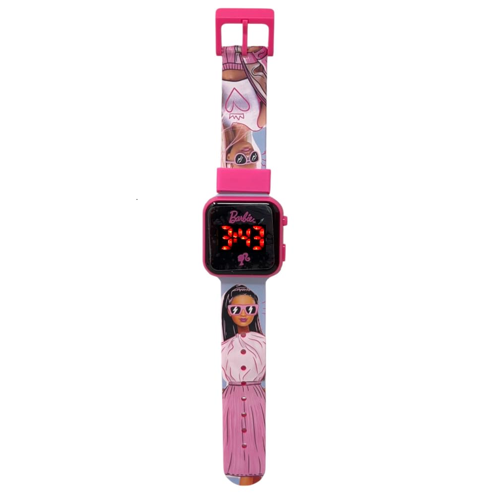 Orologio LED Barbie per Bambina – Cinturino in Silicone | Cartoon