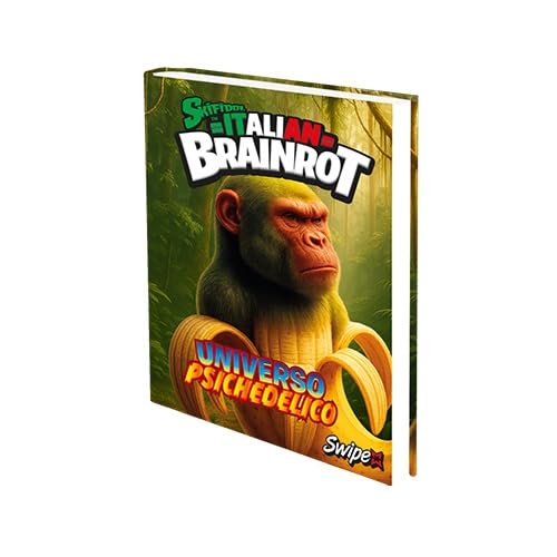 Diario Scuola TheCartoonWorld Brainrot Shimpanzini Bananini 12 Mesi 416 Pagine