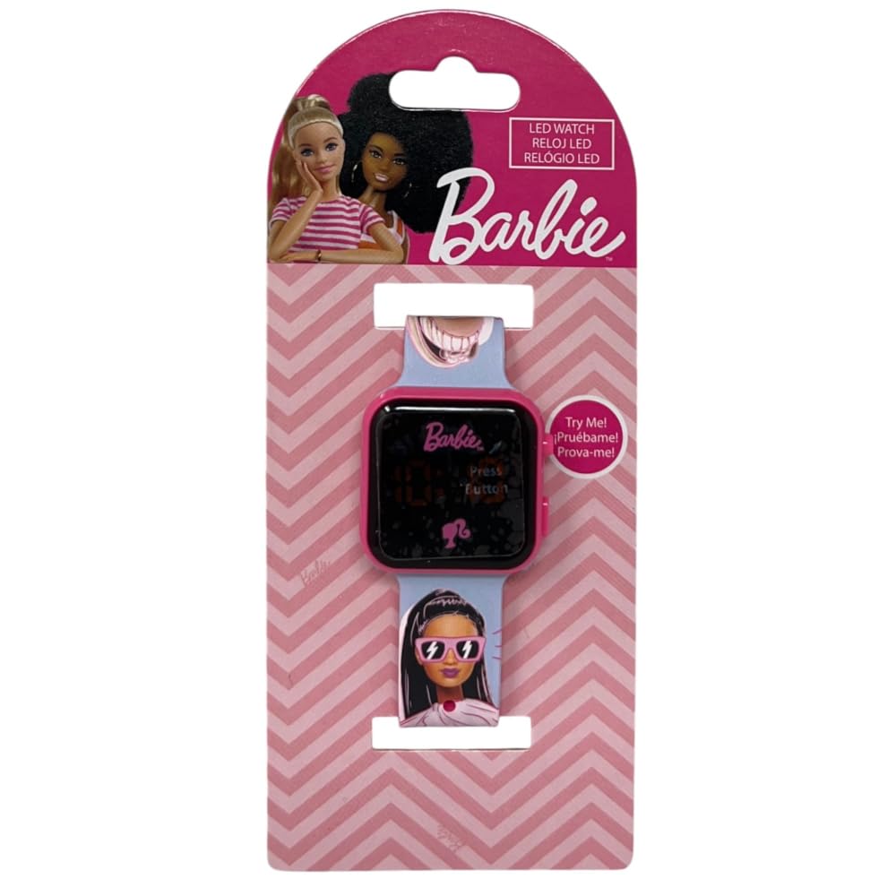 Orologio LED Barbie per Bambina – Cinturino in Silicone | Cartoon