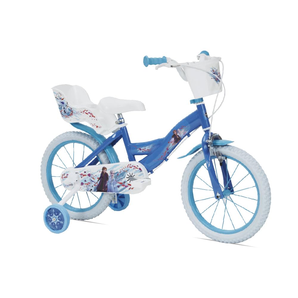 Bicicletta per Bambina 16 pollici Freni Caliper con Licenza Disney Frozen