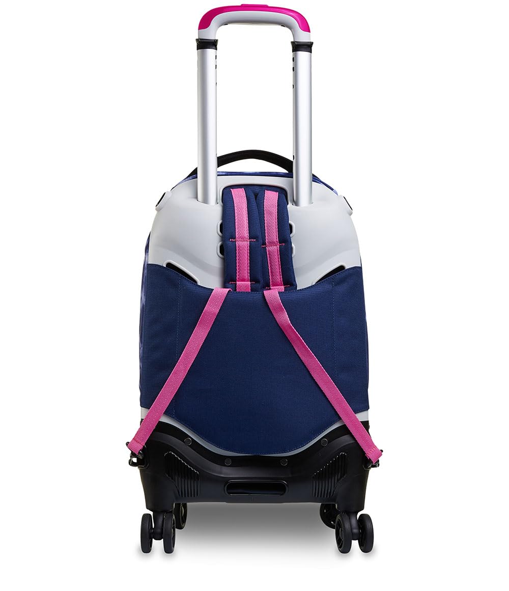 Trolley Seven Jack 4 Ruote Love Your Soul Viola 3 in 1 – Zaino Sganciabile | Medie