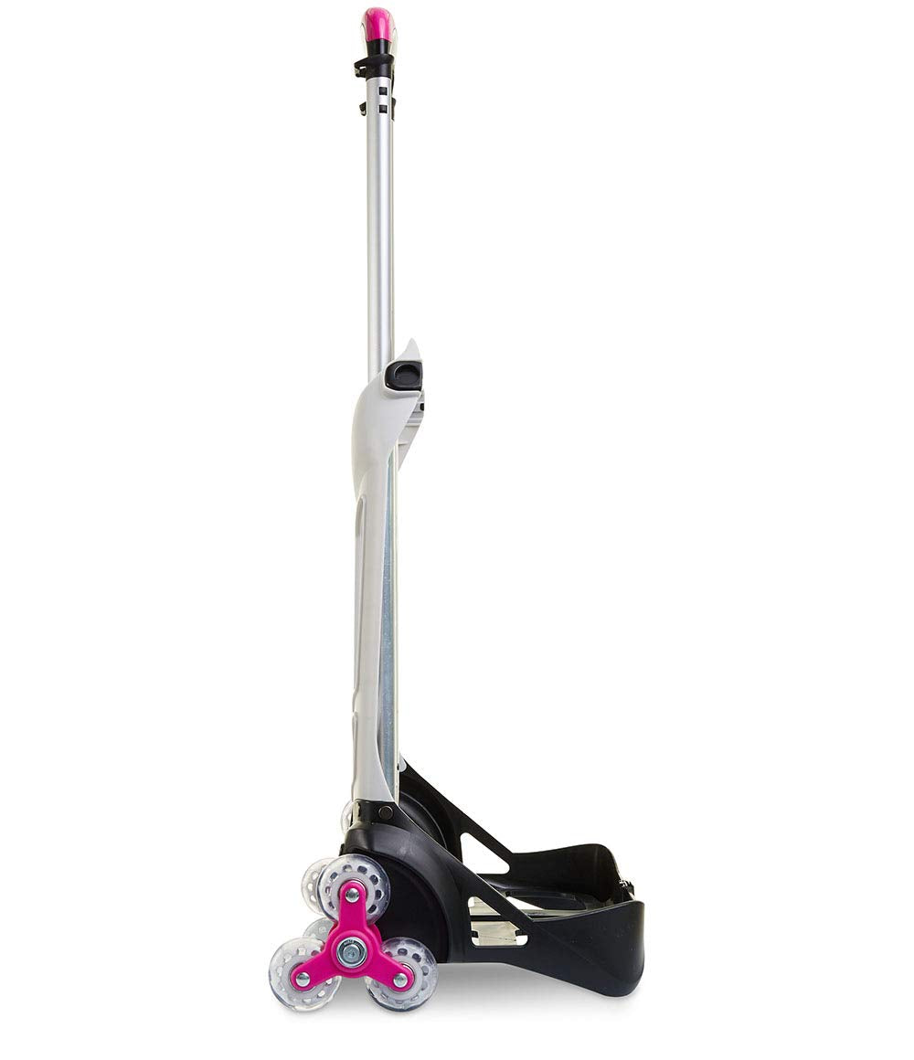 Seven Trolley Scuola Jack 3 Ruote Pinking Blue