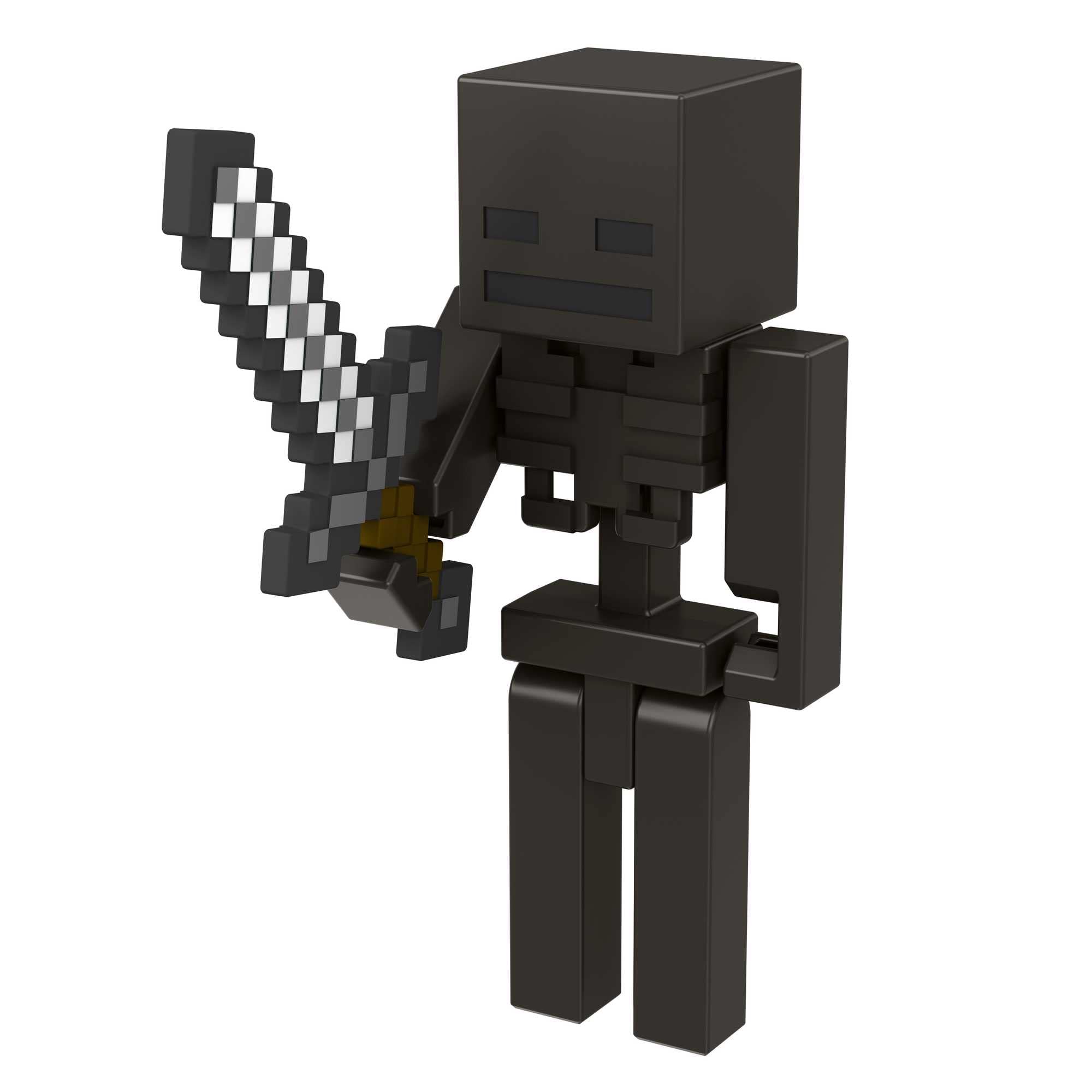 Mattel Minecraft – Wither Skeleton Da Collezione | Action Figure Ufficiale | Idea Regalo