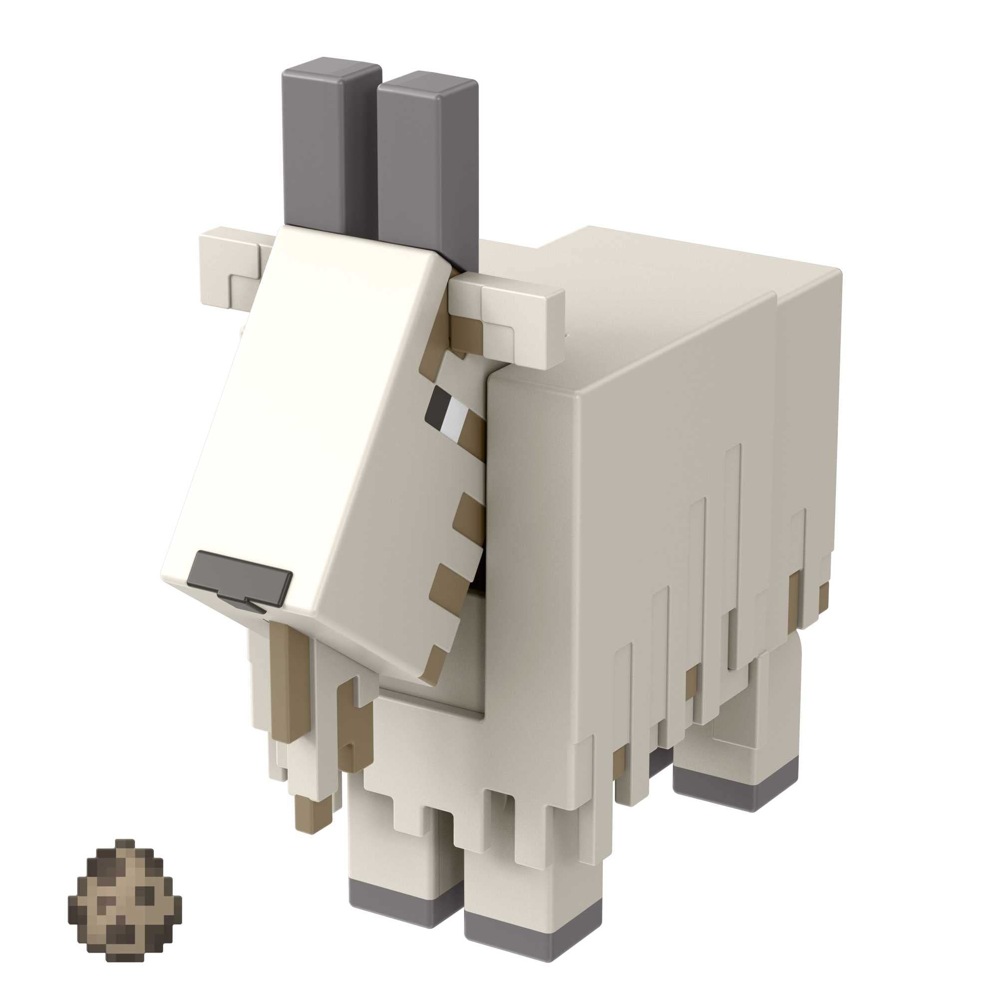 Minecraft Capra Action Figure 8 cm con Pezzo Portale e Accessorio – Dai 6 Anni