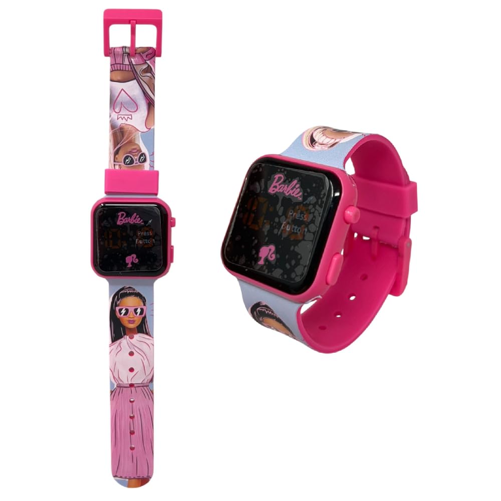 Orologio LED Barbie per Bambina – Cinturino in Silicone | Cartoon
