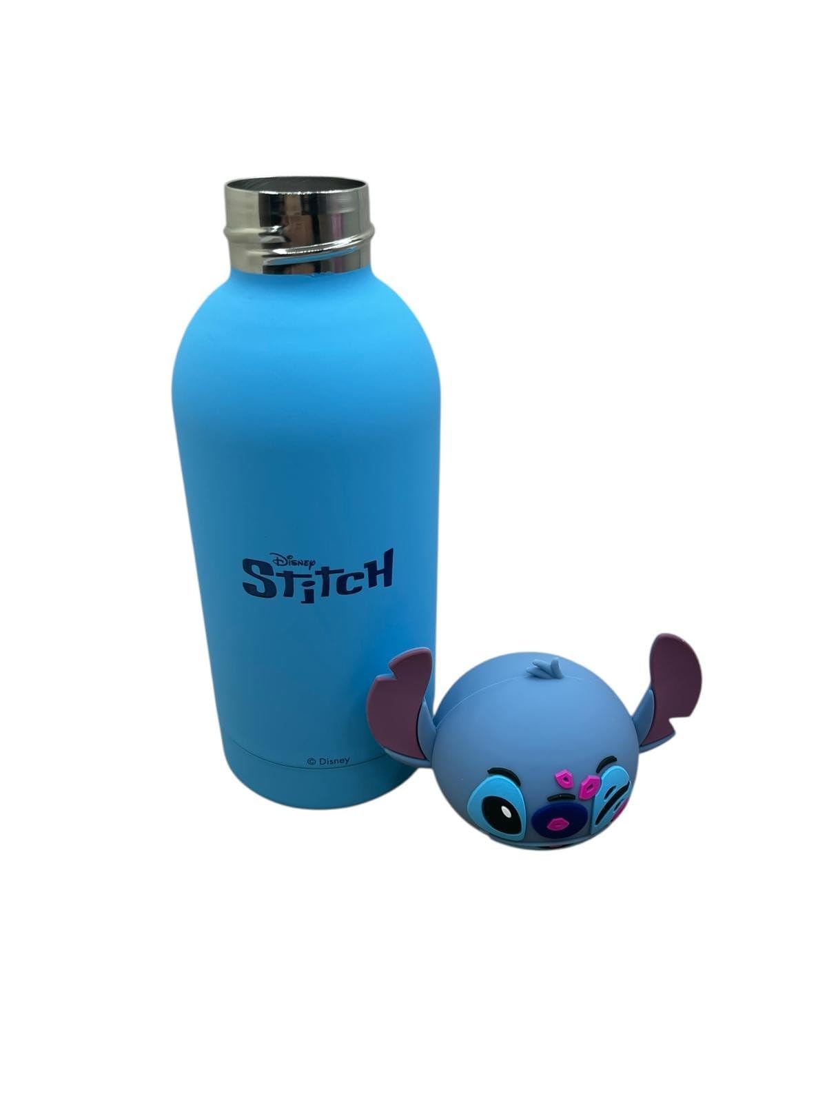Seven Lilo & Stitch – Borraccia Termica 350 ml per Bambini | Acciaio Inox BPA Free | Tappo Sagomato Silicone | Caldo 12h / Freddo 24h