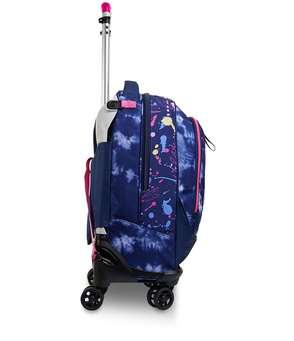 Trolley Seven Jack 4 Ruote Love Your Soul Viola 3 in 1 – Zaino Sganciabile | Medie