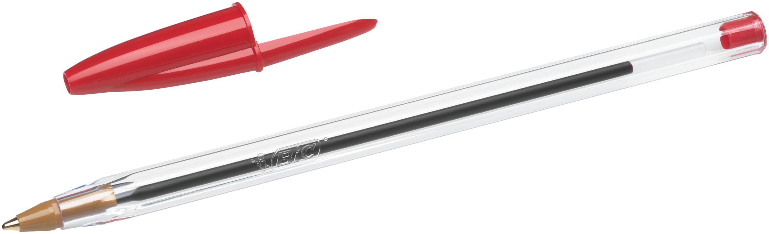 Penne BIC Cristal Original Nere – Punta Media 1.0mm – Confezione da 50