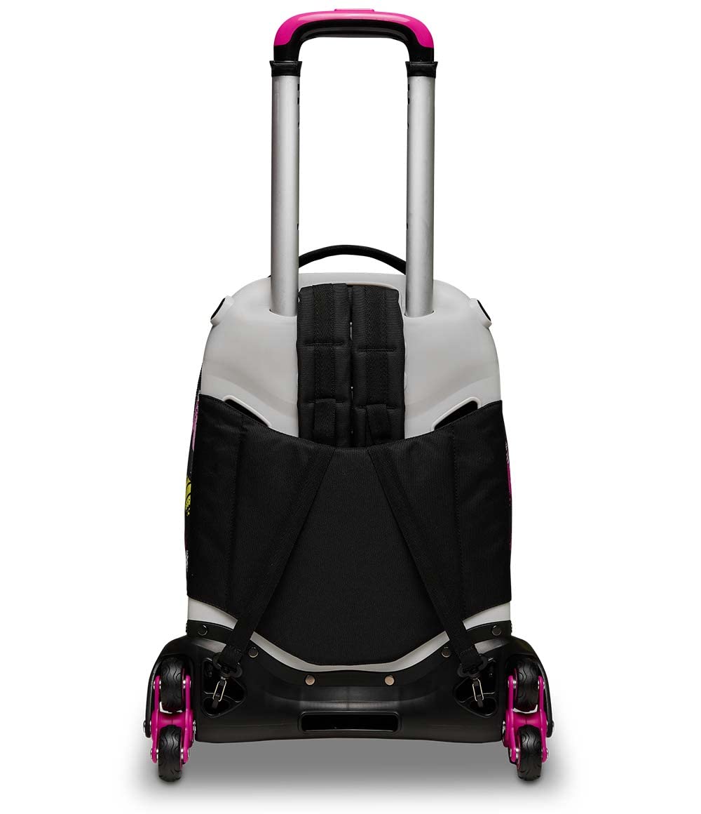 Seven Trolley Scuola Jack 3 Ruote – Multicolore – 37x51x27 cm