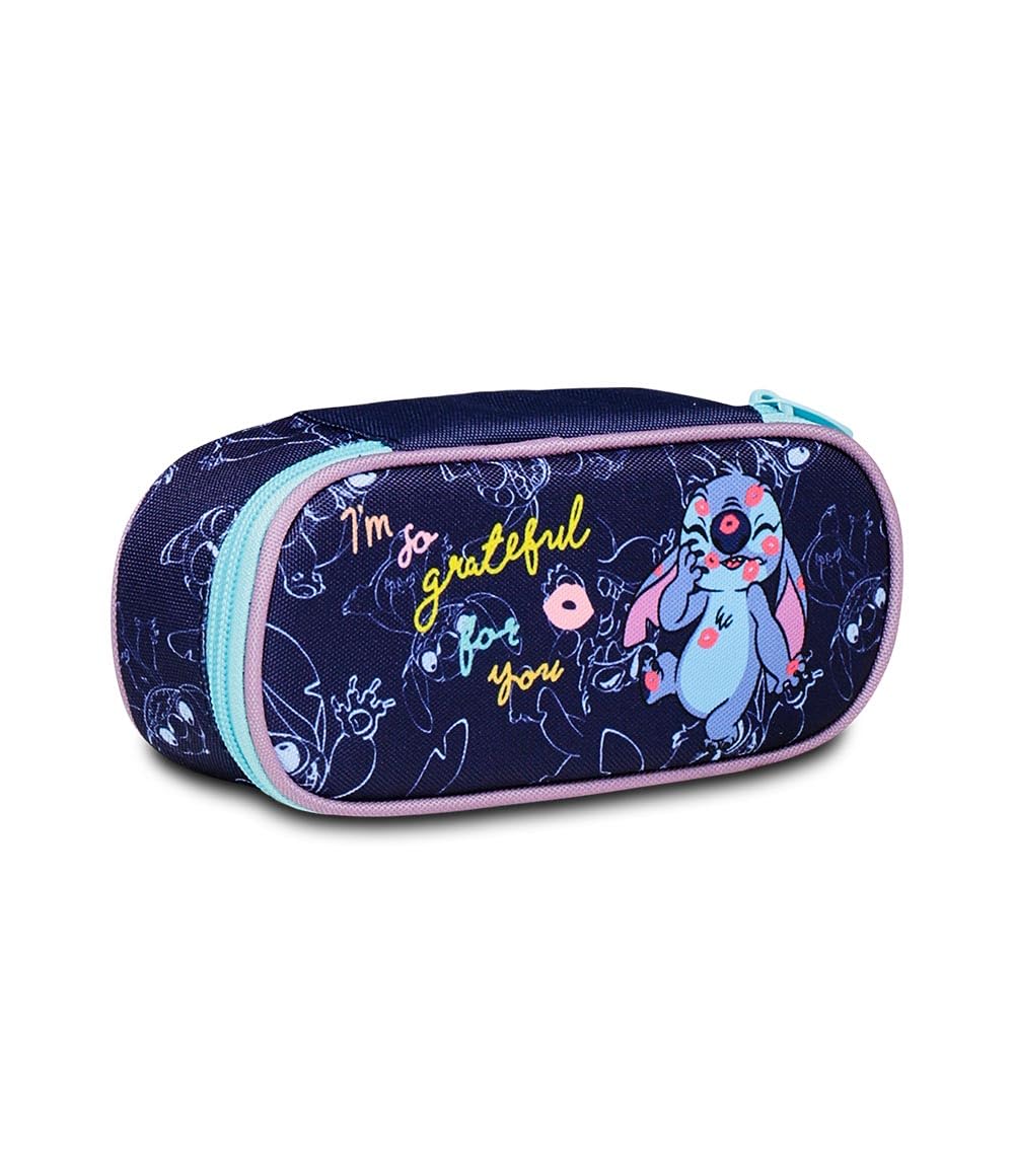 Bustina Portapenne Seven Round Plus Lilo & Stitch | Scuola