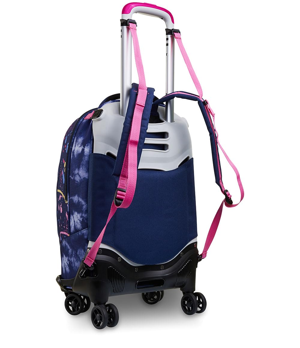 Trolley Seven Jack 4 Ruote Love Your Soul Viola 3 in 1 – Zaino Sganciabile | Medie