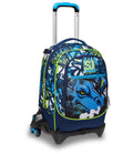 SJ Gang Style Jam Gang Jack 3WD Trolley Scuola Verde Acido 34L – 3 Utilizzi