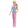 Barbie Infermiera Bambola Bionda con Camice e Stetoscopio – GTW39