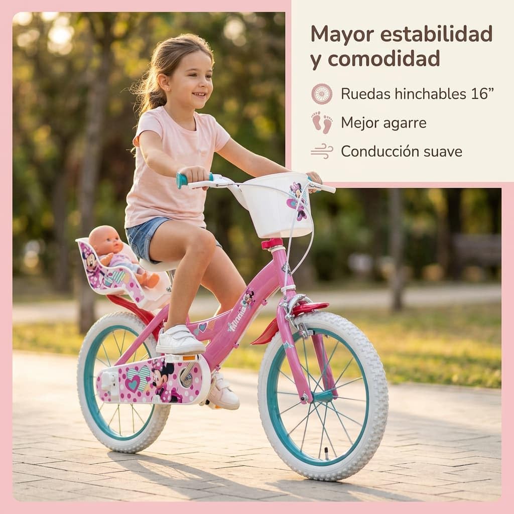 Bicicletta Disney Minnie 16 TOIMSA Huffy – Bambini 5-8 Anni