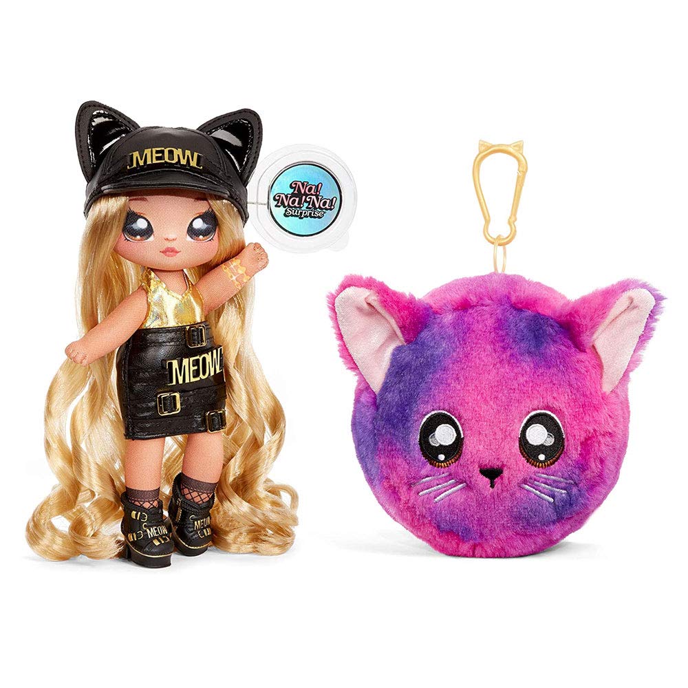 Na! Na! Na! Surprise – Peluche Serie 3 con Bambola Fashion a Sorpresa e Coriandoli | Giochi Preziosi | NAA03000
