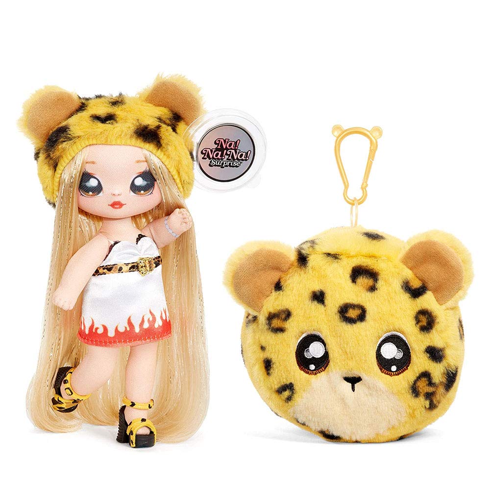 Na! Na! Na! Surprise – Peluche Serie 3 con Bambola Fashion a Sorpresa e Coriandoli | Giochi Preziosi | NAA03000