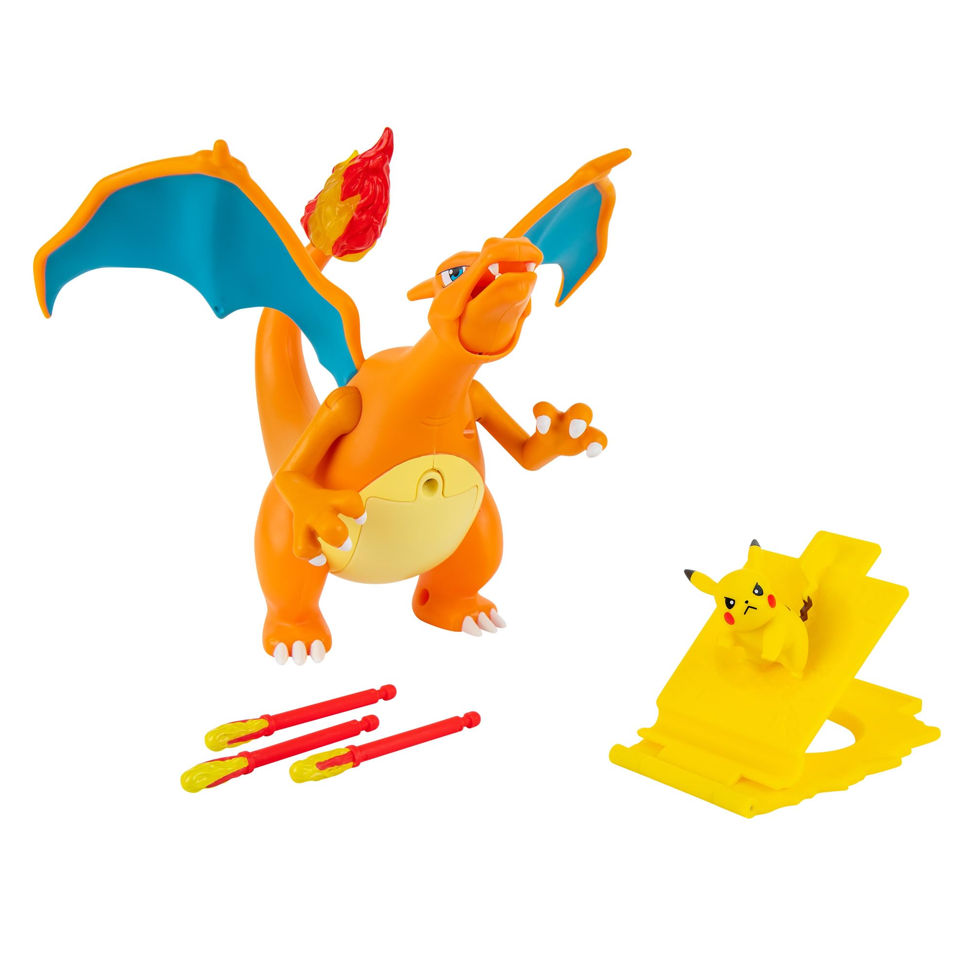Pokémon Charizard Deluxe Feature Figure da Collezione