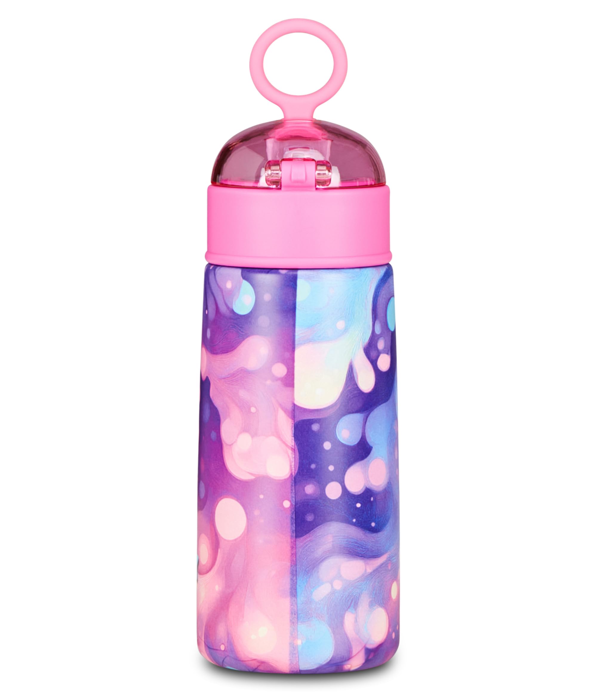 SJ Gang – Borraccia Termica 500 ml Multicolore per Bambina | Acciaio Inox 304 BPA Free | Riutilizzabile | Caldo 12h / Freddo 24h