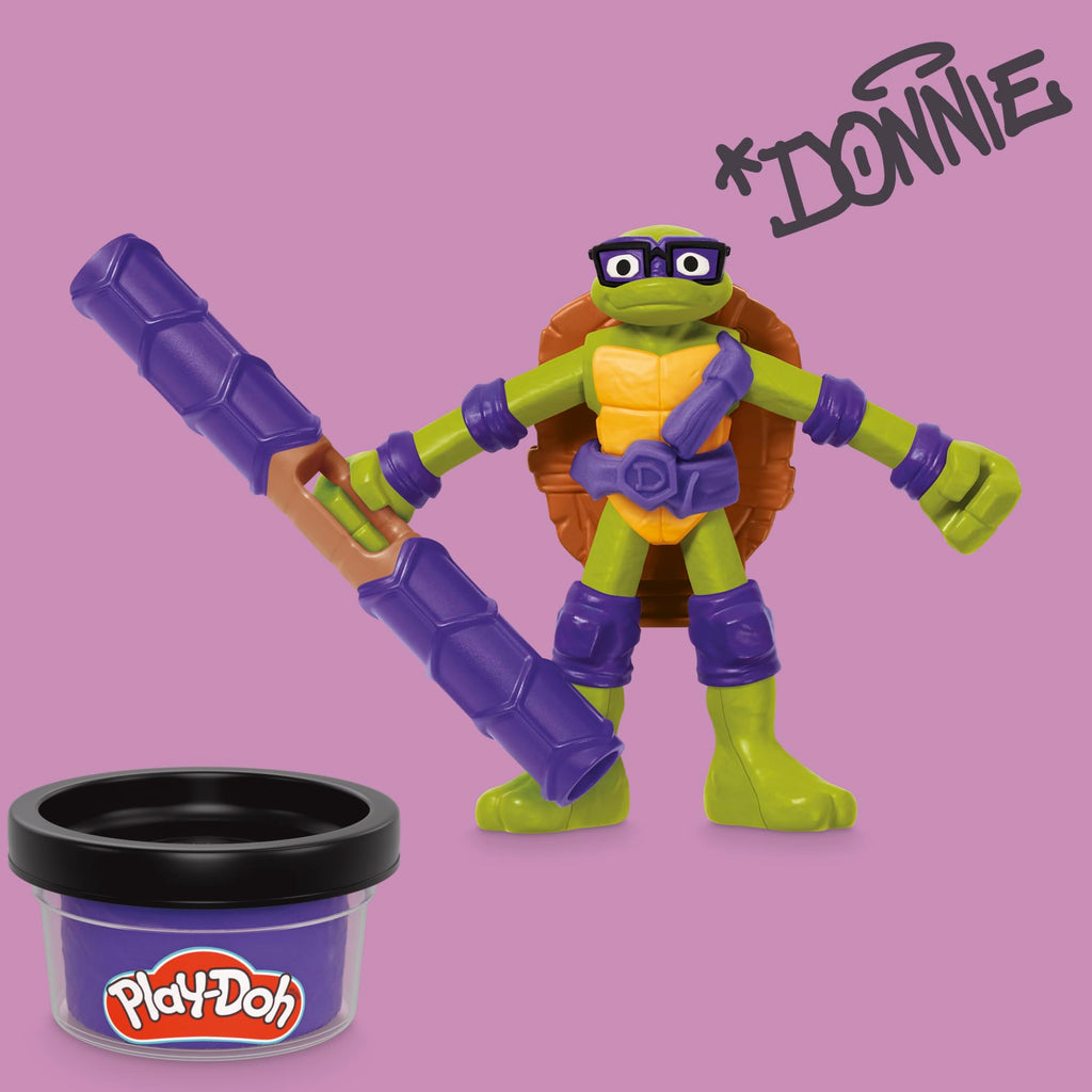 Play-Doh Tartarughe Ninja Cowabunga Creations – 4 Personaggi Modellabili
