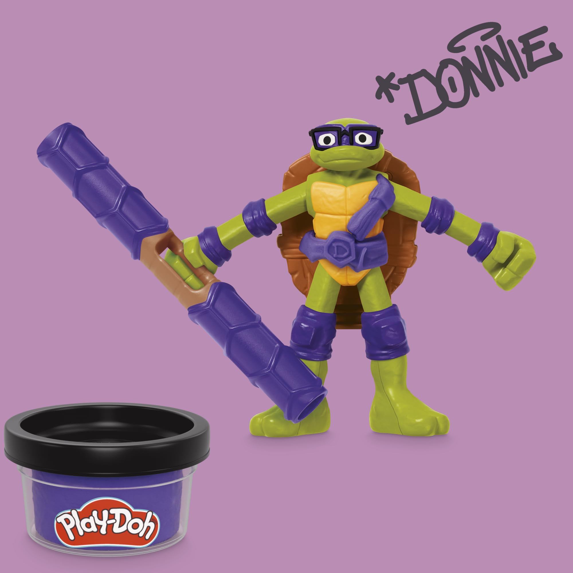 Play-Doh Tartarughe Ninja Cowabunga Creations – 4 Personaggi Modellabili