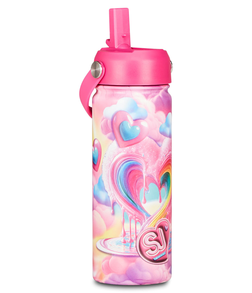 Borraccia Termica SJ Gang 500 ml Multicolore Bambina – Acciaio Inox BPA Free | Scuola e Sport