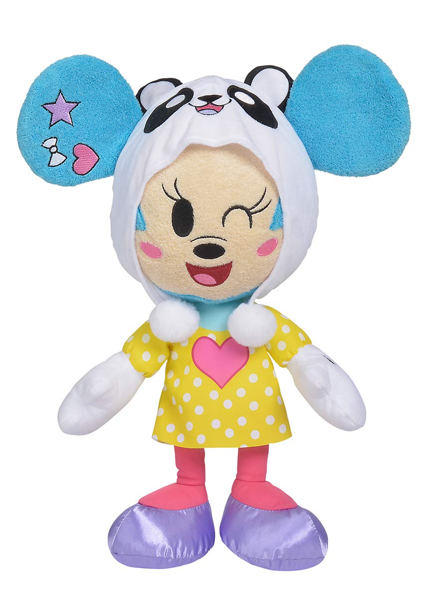 Disney Tokyo Minnie – Peluche Viola 45 cm in Stile Giapponese | Simba | Dai 0 Mesi | Idea Regalo