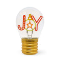 Legami Lampada da Tavolo a Bulbo Joy – Ricaricabile USB, Wireless, Solo Uso Interno | 6,8x10,5 cm