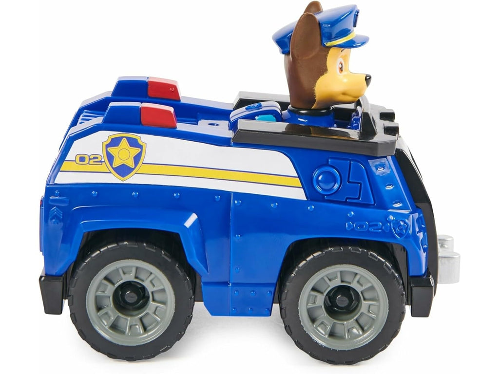 Paw Patrol Auto di Pattuglia di Chase con Action Figure – Dai 3 Anni
