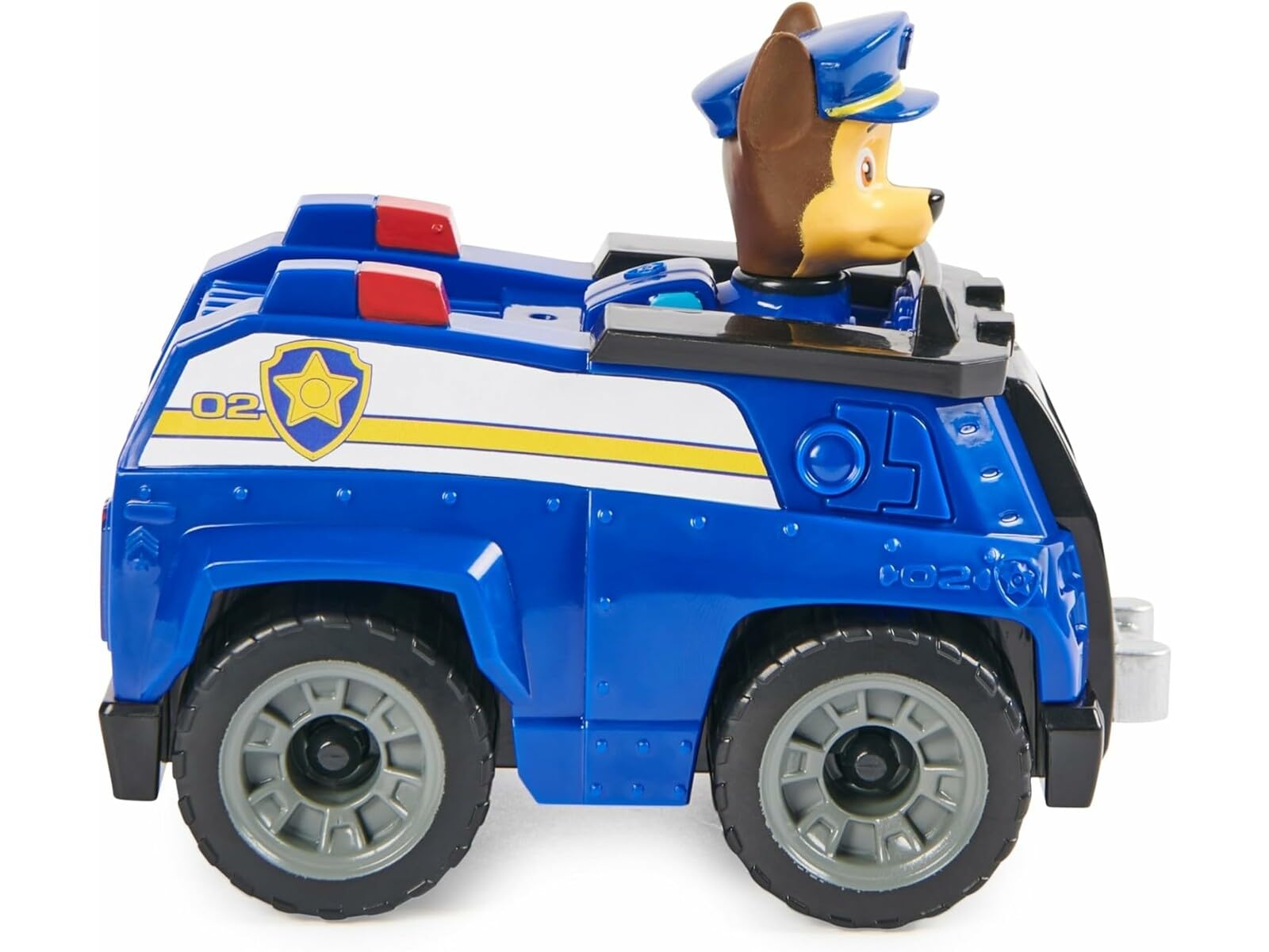 Paw Patrol Auto di Pattuglia di Chase con Action Figure – Dai 3 Anni