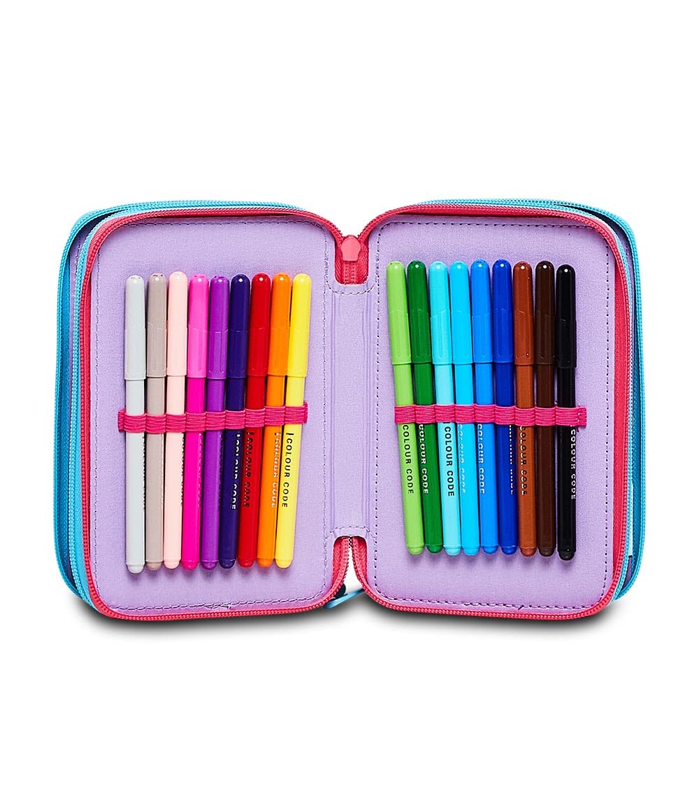 Astuccio Seven 3 Scomparti Lilo & Stitch My Alien Pal – Completo di Cancelleria | Scuola