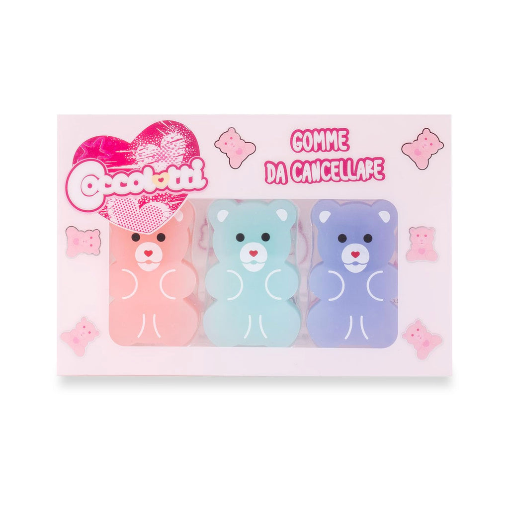 Colourbook Coccolotti Set 3 Gomme da Cancellare