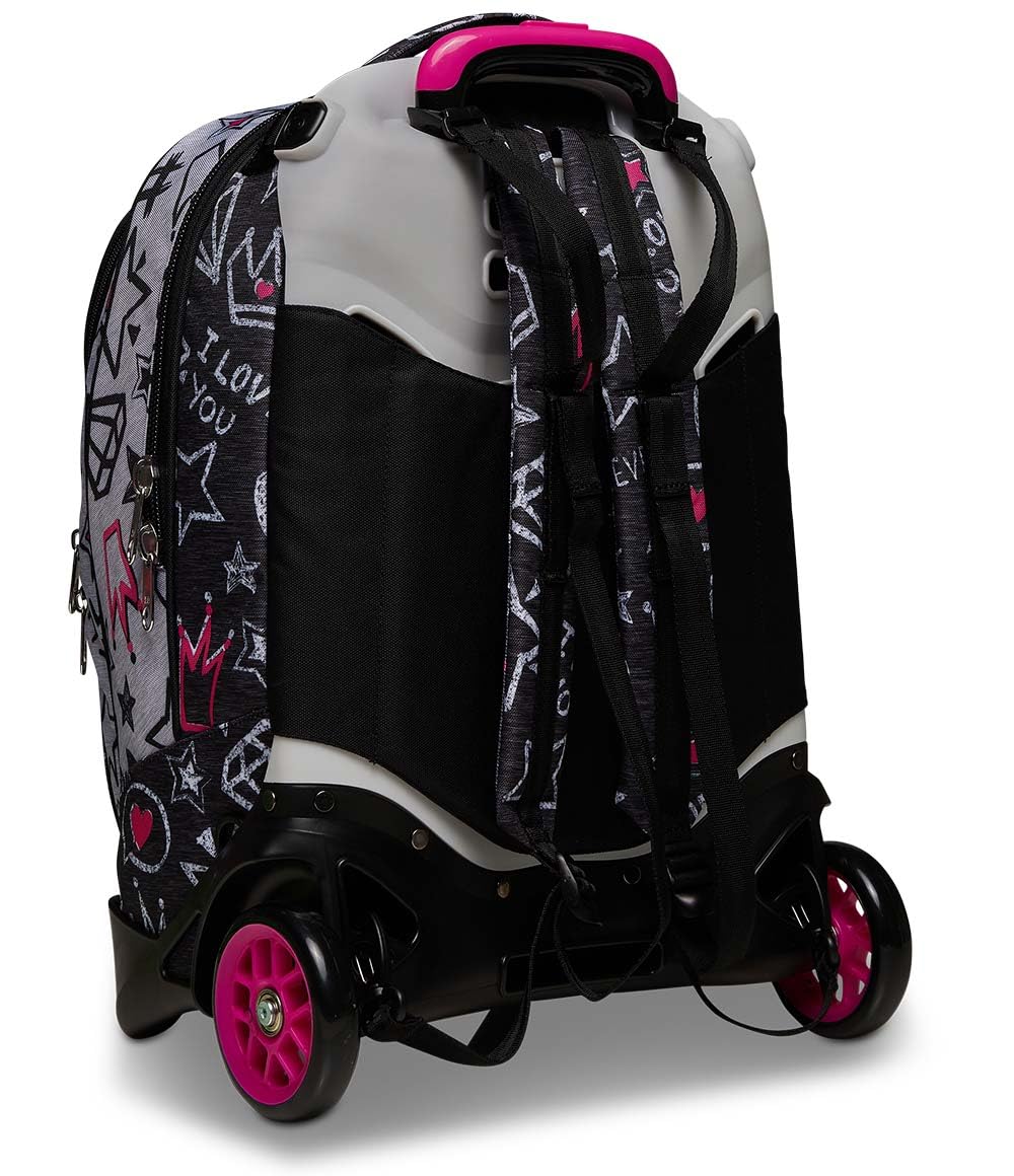 Seven Trolley Scuola Jack 2 Ruote – Zaino con Carrello per Bambini