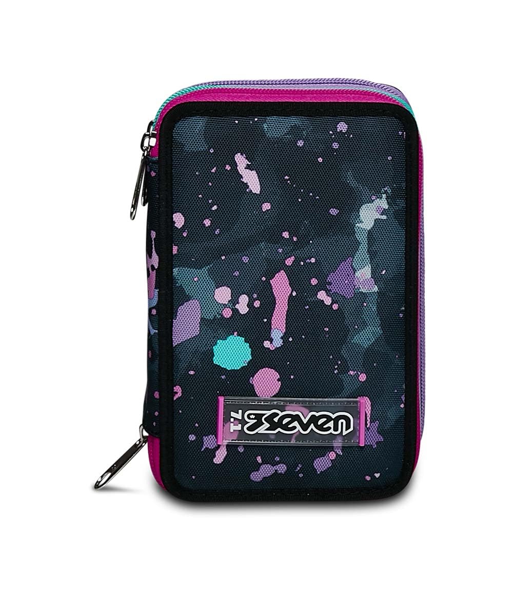Astuccio Seven 3 Zip a Tre Scomparti | Scuola