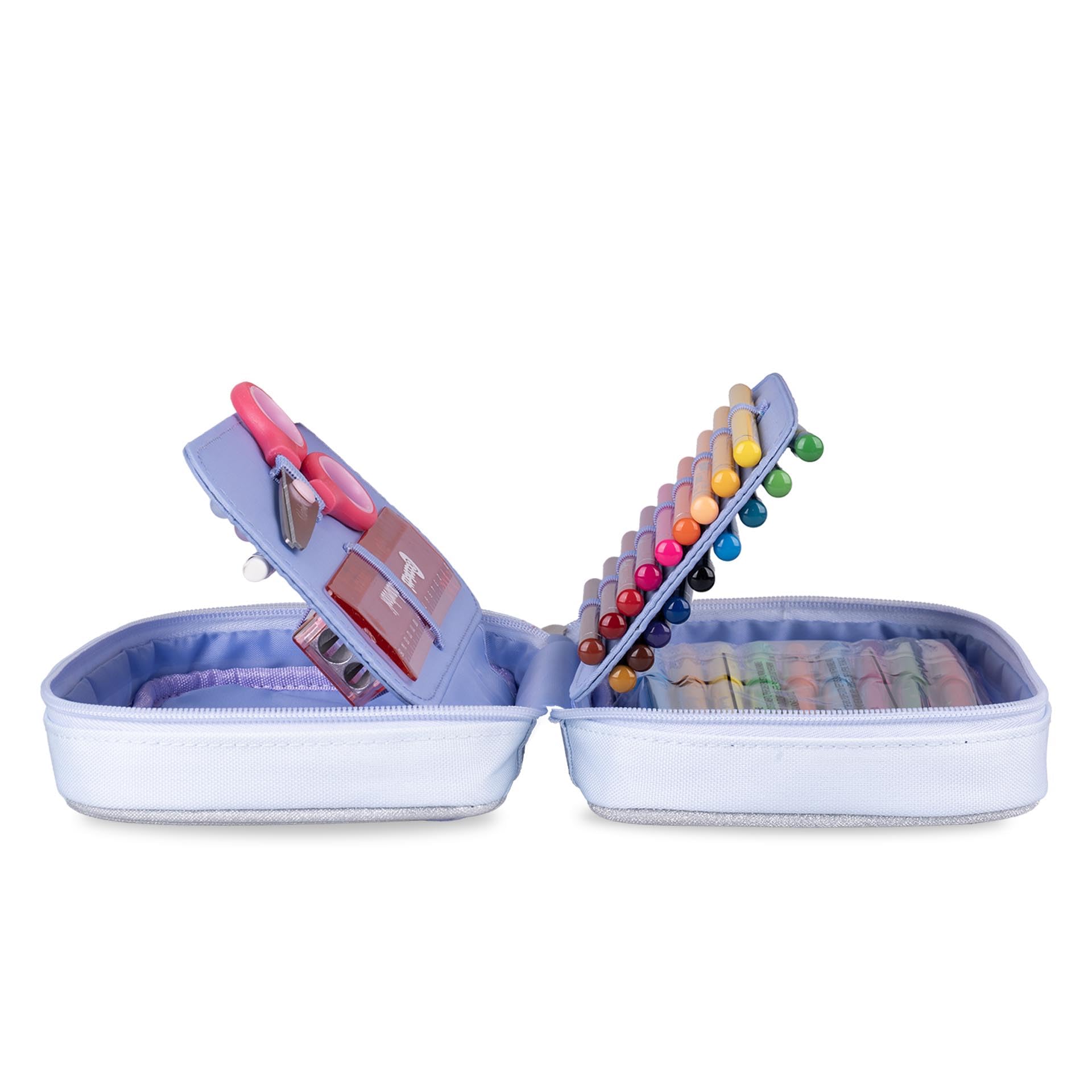 Astuccio Colourbook Coccolotti 1 Zip Rosa – Completo 30+ Pezzi | Scuola Elementare