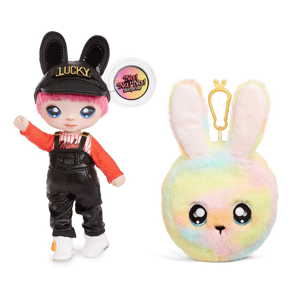 Na! Na! Na! Surprise – Peluche Serie 3 con Bambola Fashion a Sorpresa e Coriandoli | Giochi Preziosi | NAA03000