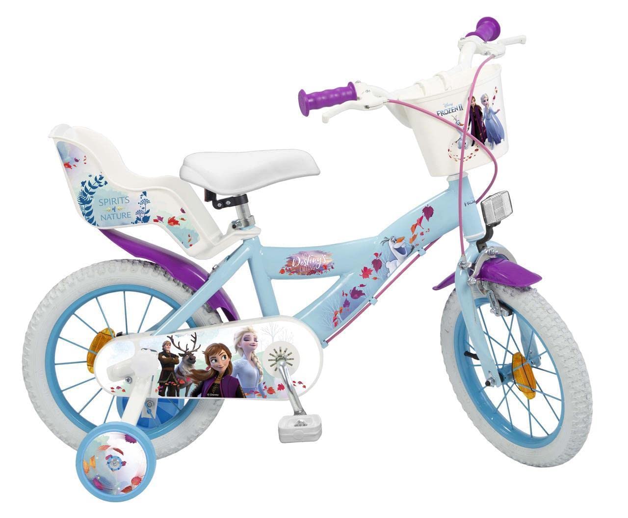 Bicicletta Disney Frozen 16 TOIMSA Huffy – Bambini 5-8 Anni, Struttura Acciaio