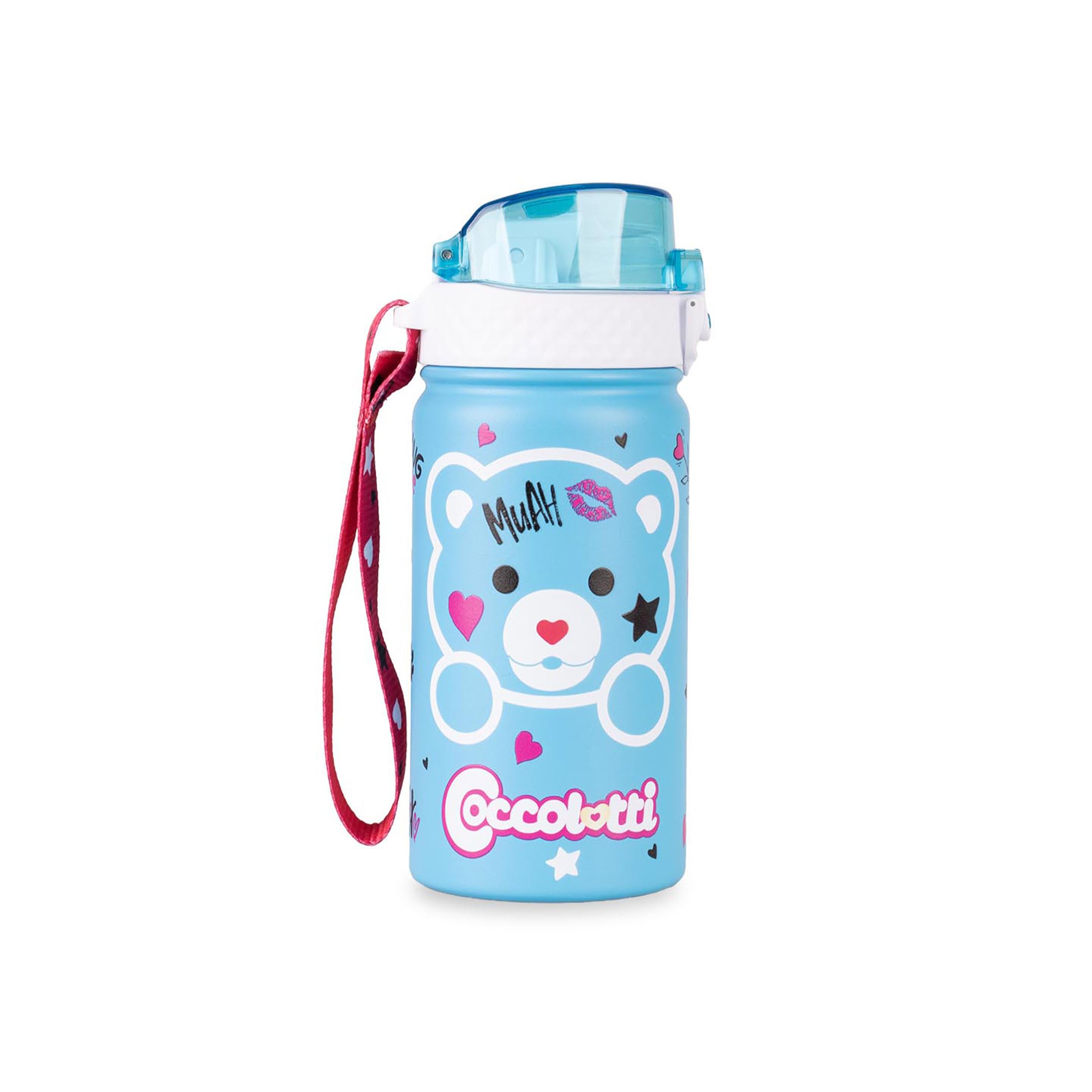Borraccia Termica Colourbook Coccolotti 400 ml Rosa – Acciaio Inox | Scuola