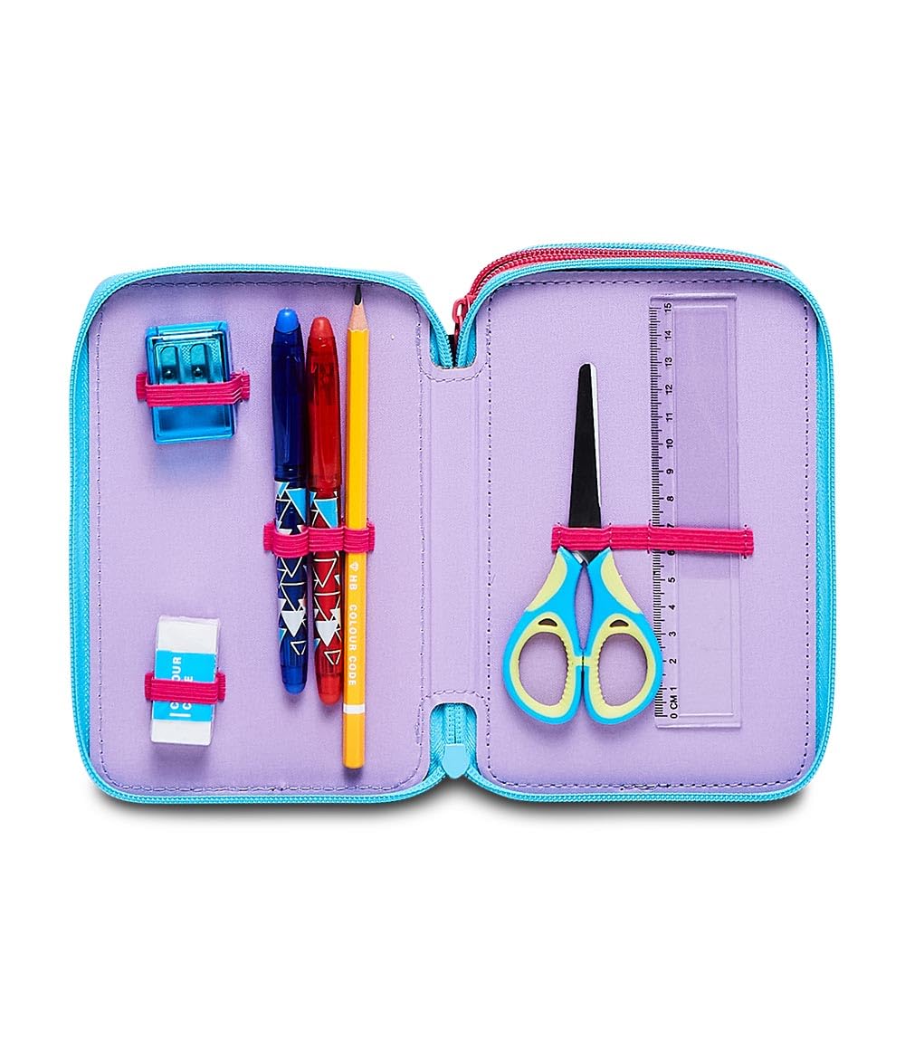 Astuccio Seven 3 Scomparti Lilo & Stitch My Alien Pal – Completo di Cancelleria | Scuola