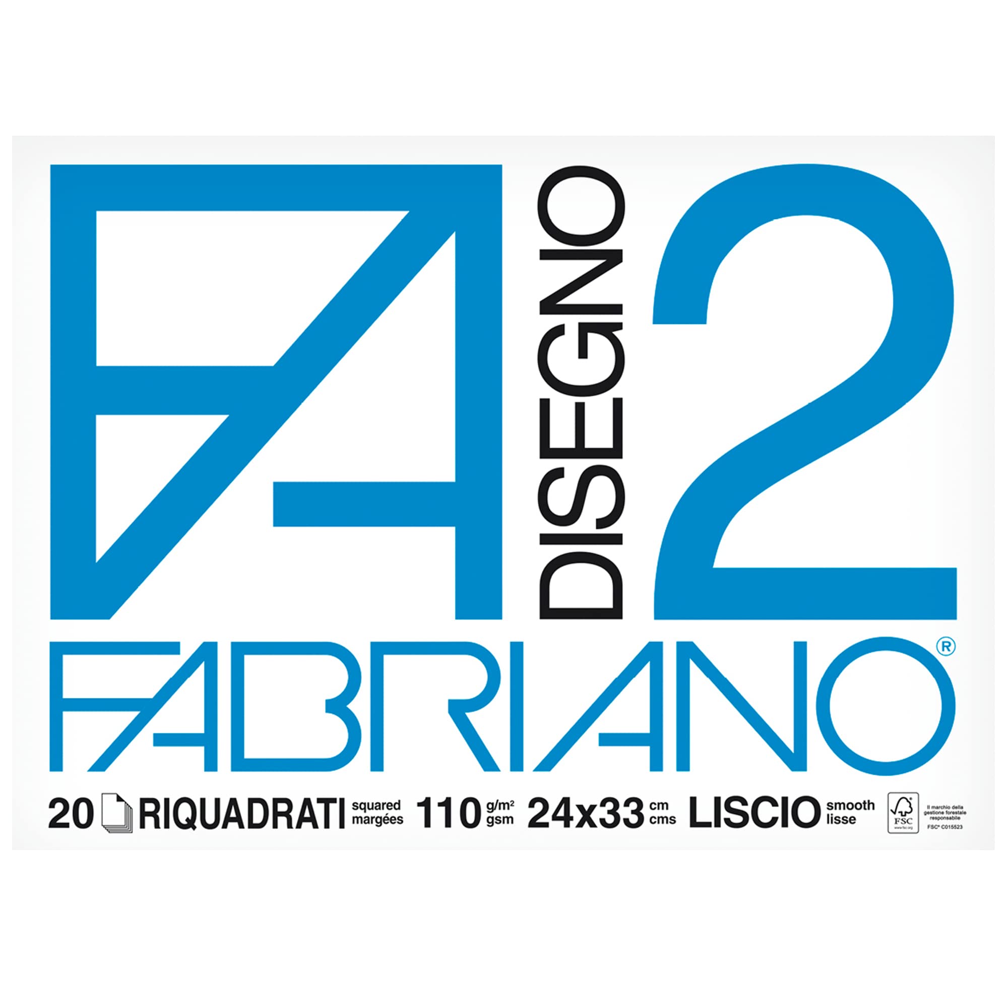 Album da Disegno Fabriano F2 33x48 cm – 10 Fogli