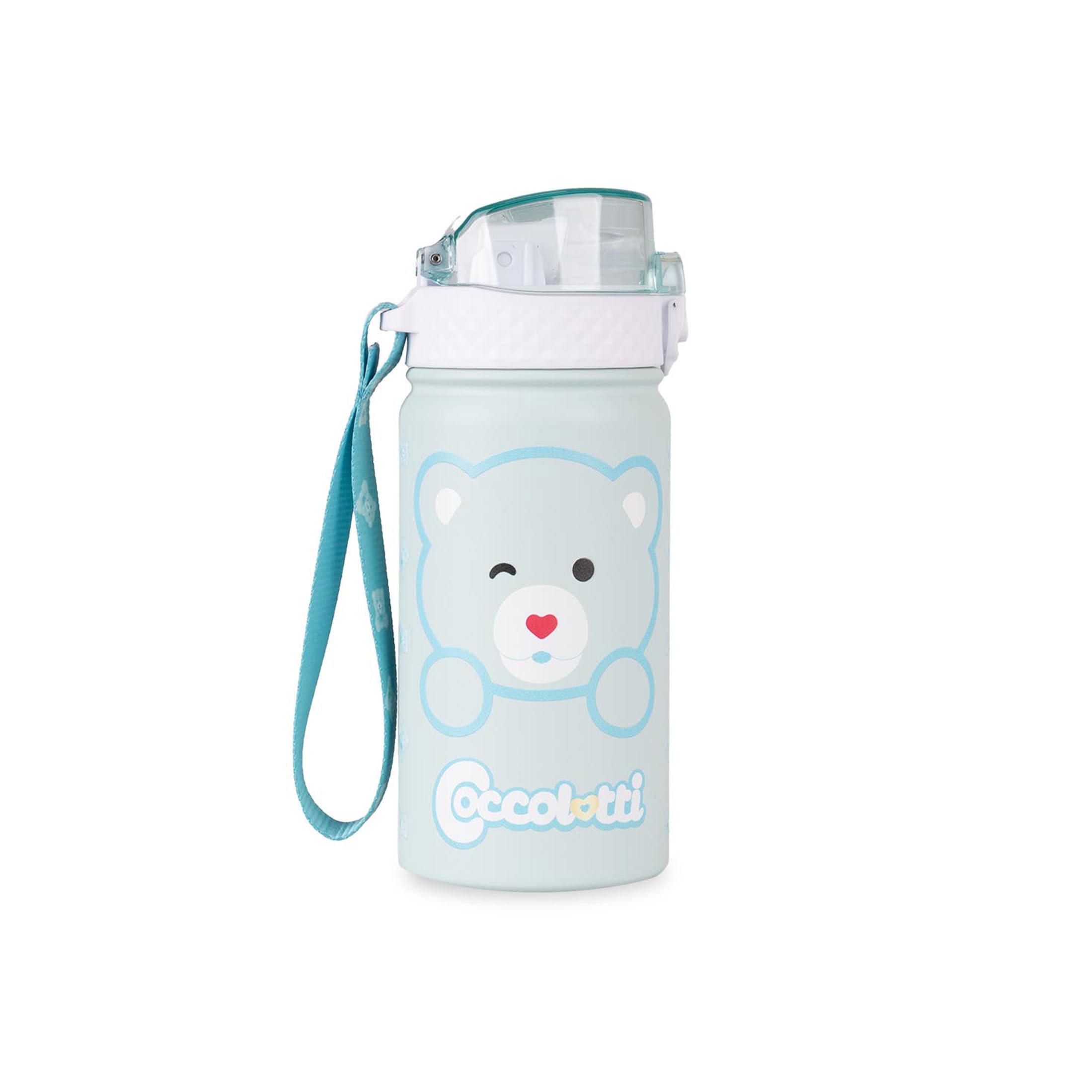 Colourbook Coccolotti – Borraccia Termica 400 ml | Acciaio Inox Doppia Parete | Beccuccio Silicone | Caldo/Freddo 12h
