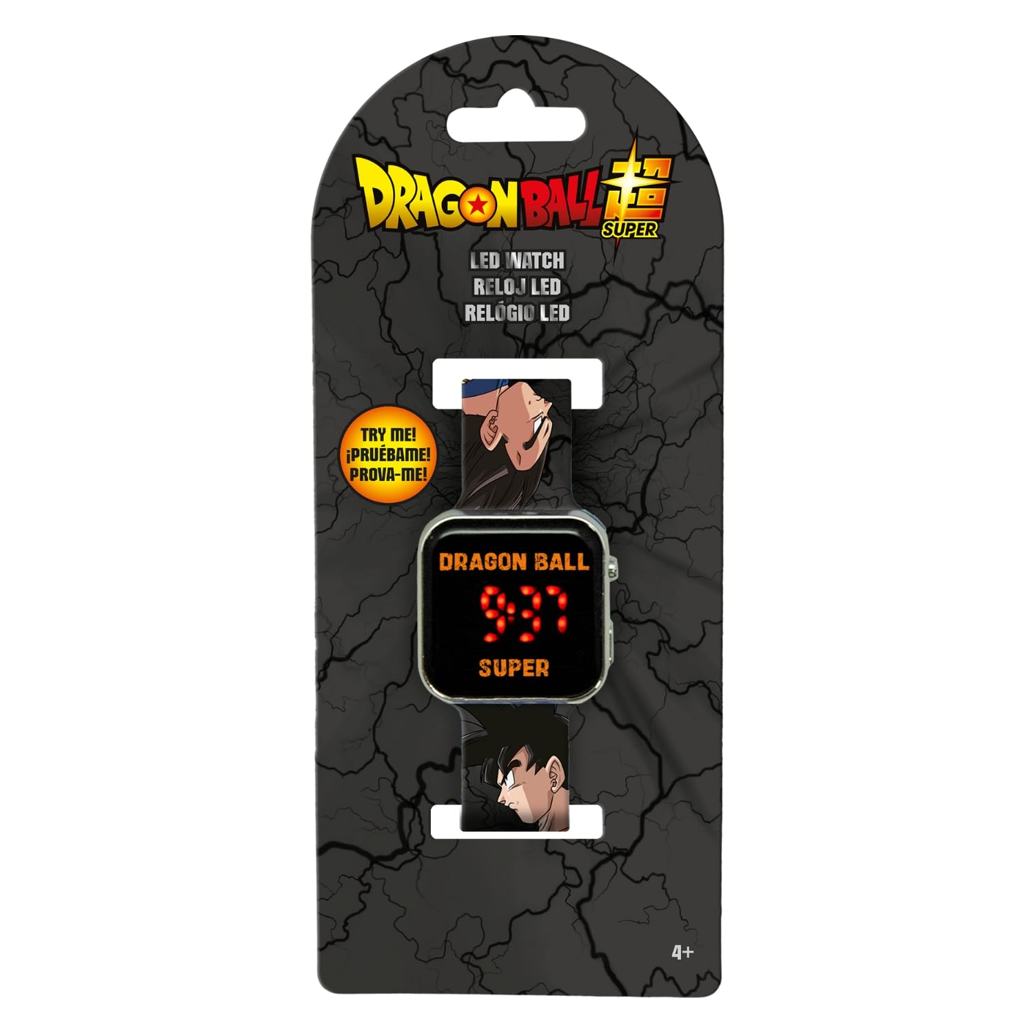 Orologio Digitale Dragon Ball per Bambini Nero – Kids Licensing