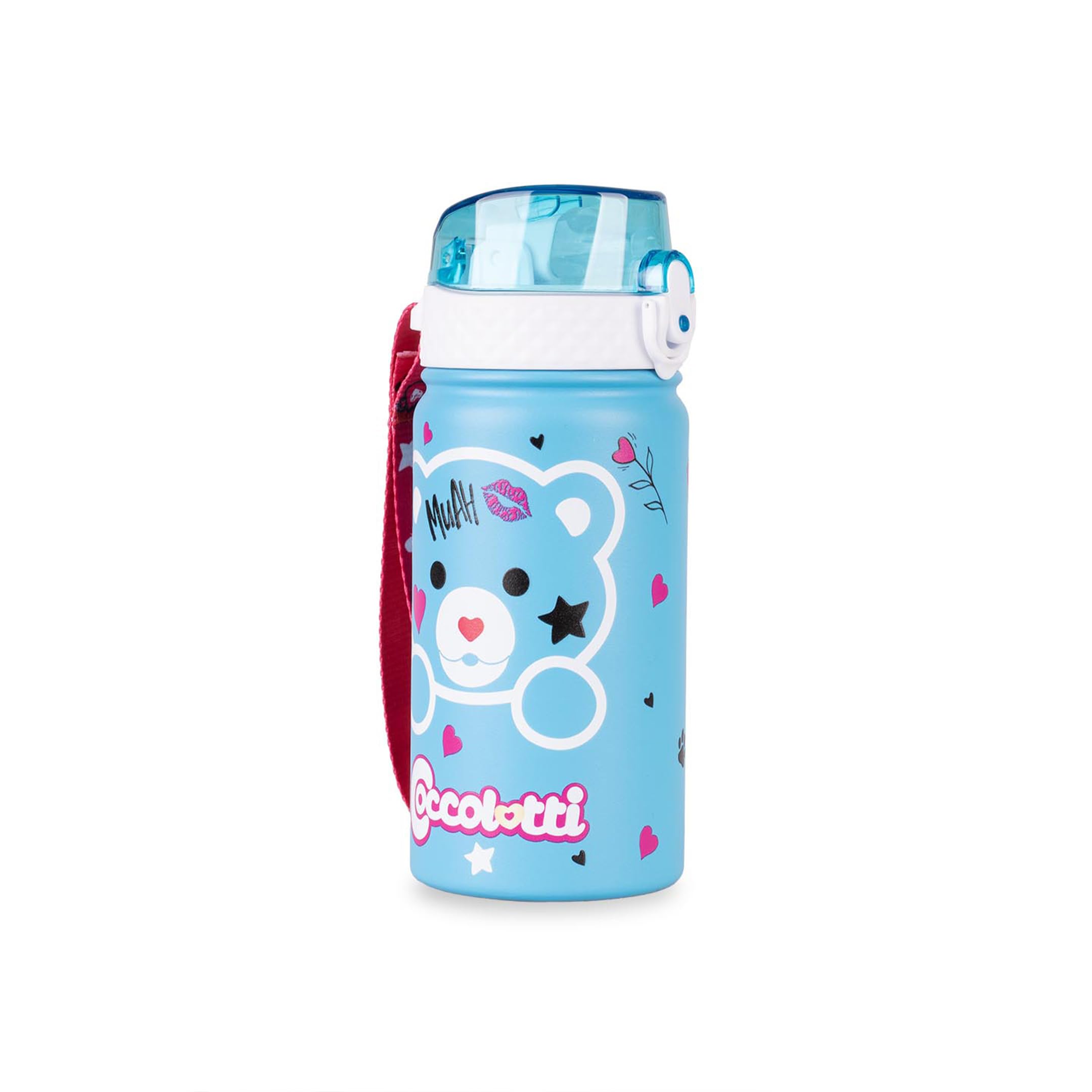 Borraccia Termica Colourbook Coccolotti 400 ml Rosa – Acciaio Inox | Scuola