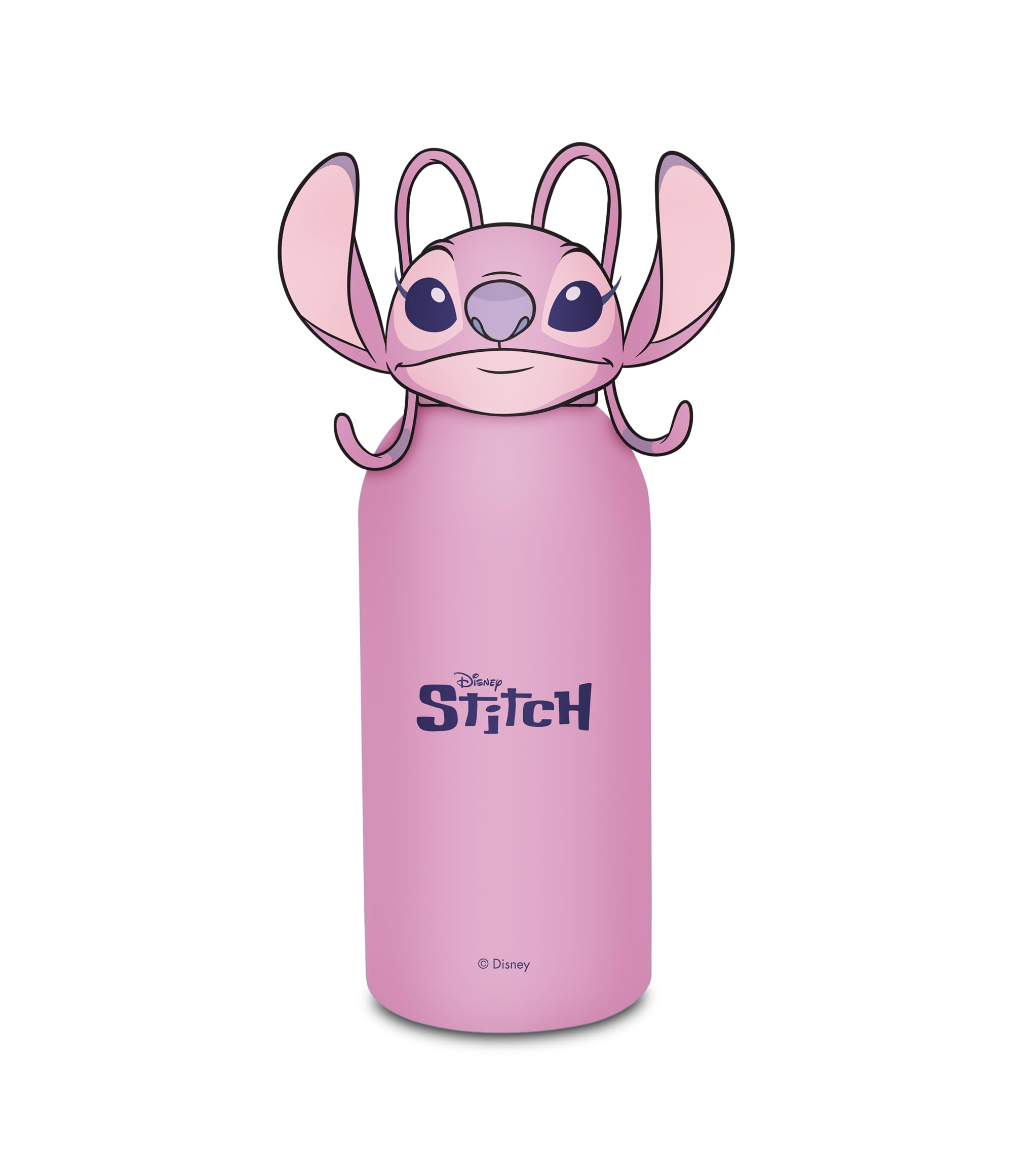 Seven Lilo & Stitch – Borraccia Termica 350 ml per Bambini | Acciaio Inox BPA Free | Tappo Sagomato | Caldo 12h / Freddo 24h
