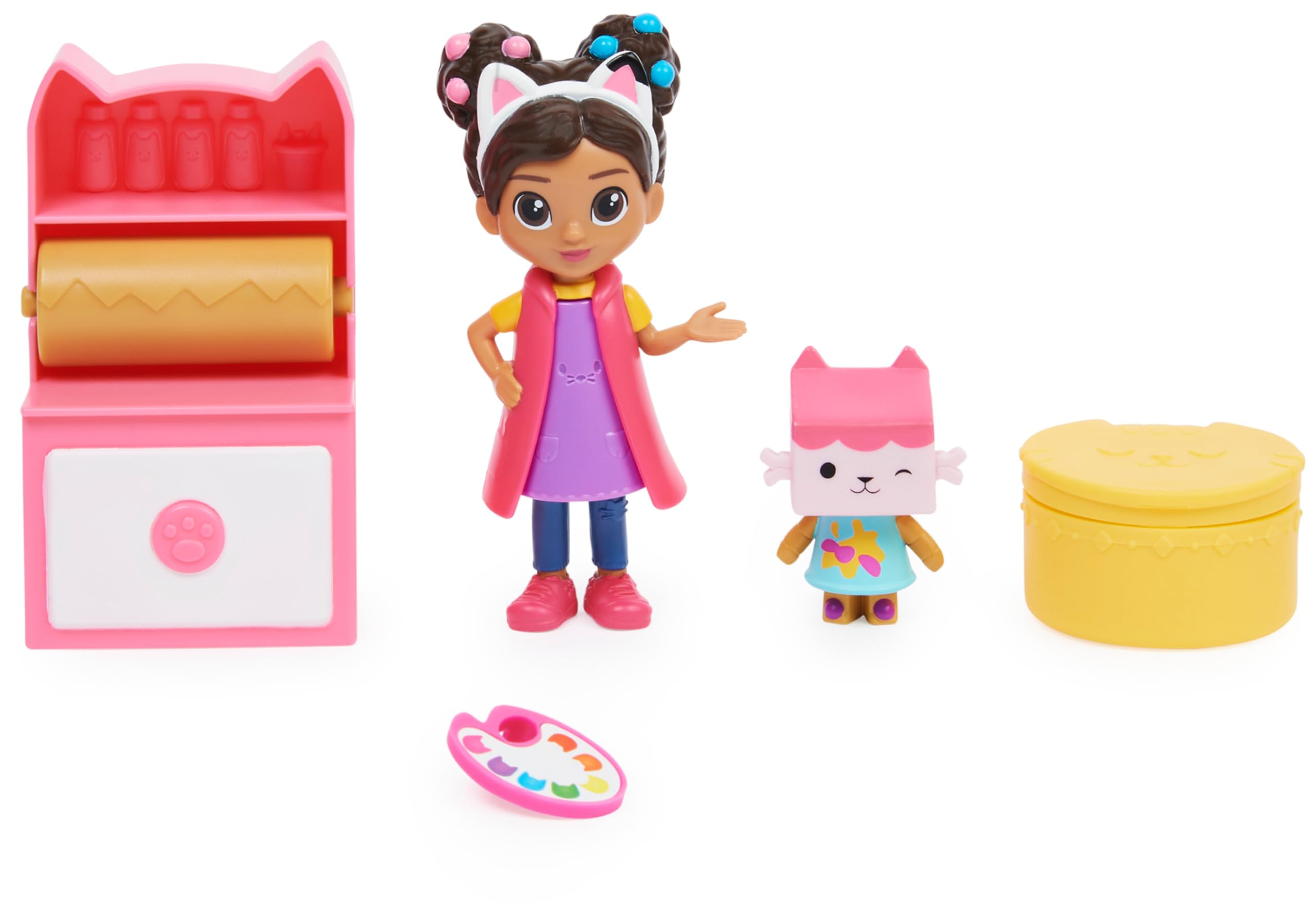 Gabby's Dollhouse Set Studio d'Arte con Figure e Accessori – Dai 3 Anni